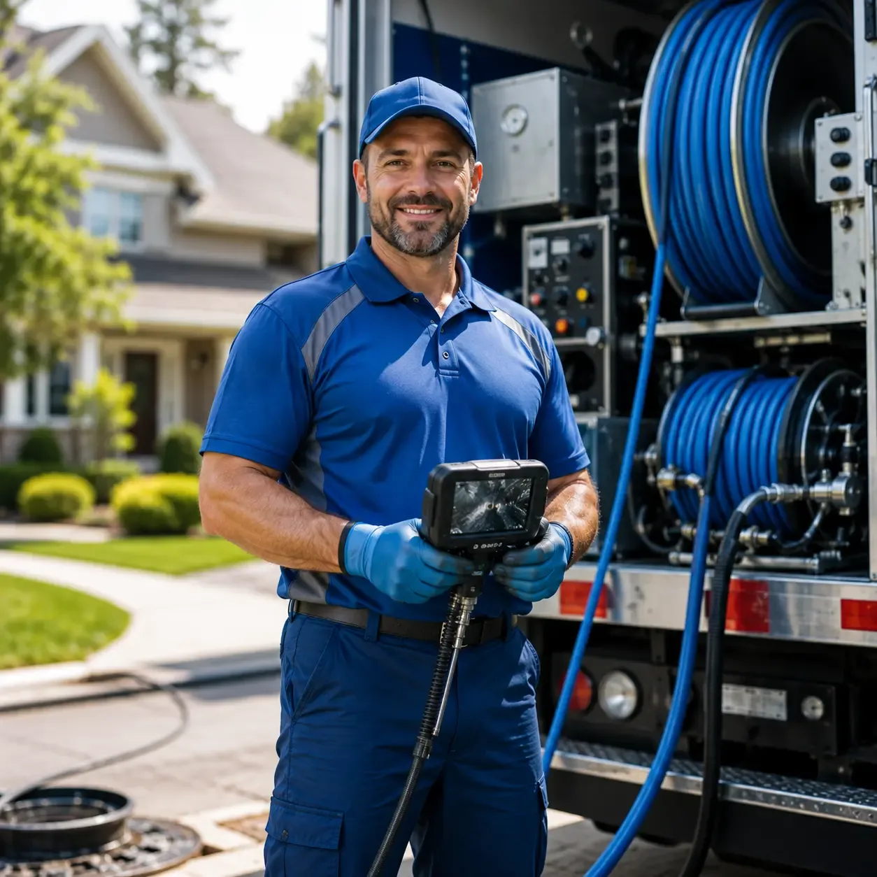 Local outdoor drain cleaning specialists in Lindsay, TX